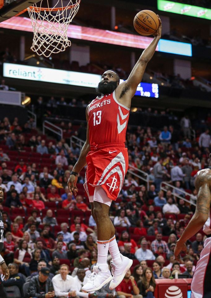 James Harden (Houston Rockets) na podzim 2018