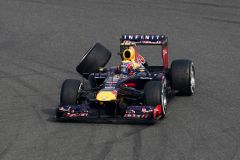 VIDEO Šlendrián u Red Bullu. Webberovi v Číně upadlo kolo!