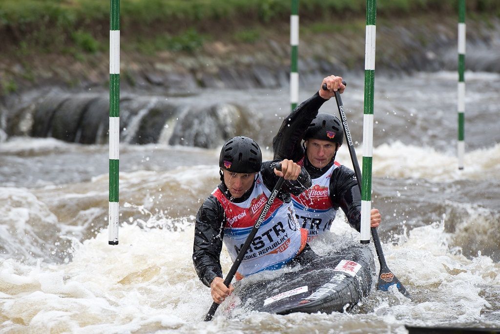 Vodní slalom: Jonáš Kašpar a Marek Šindler