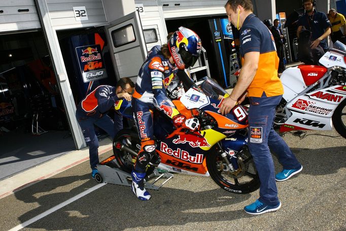 VC Německa 2014, Moto3: Karel Hanika, KTM