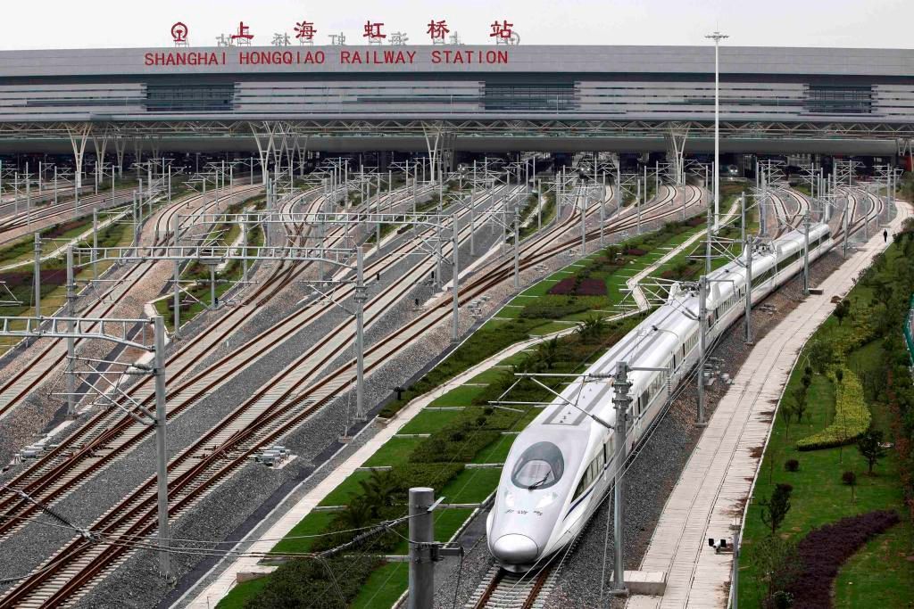 Čína - vlak