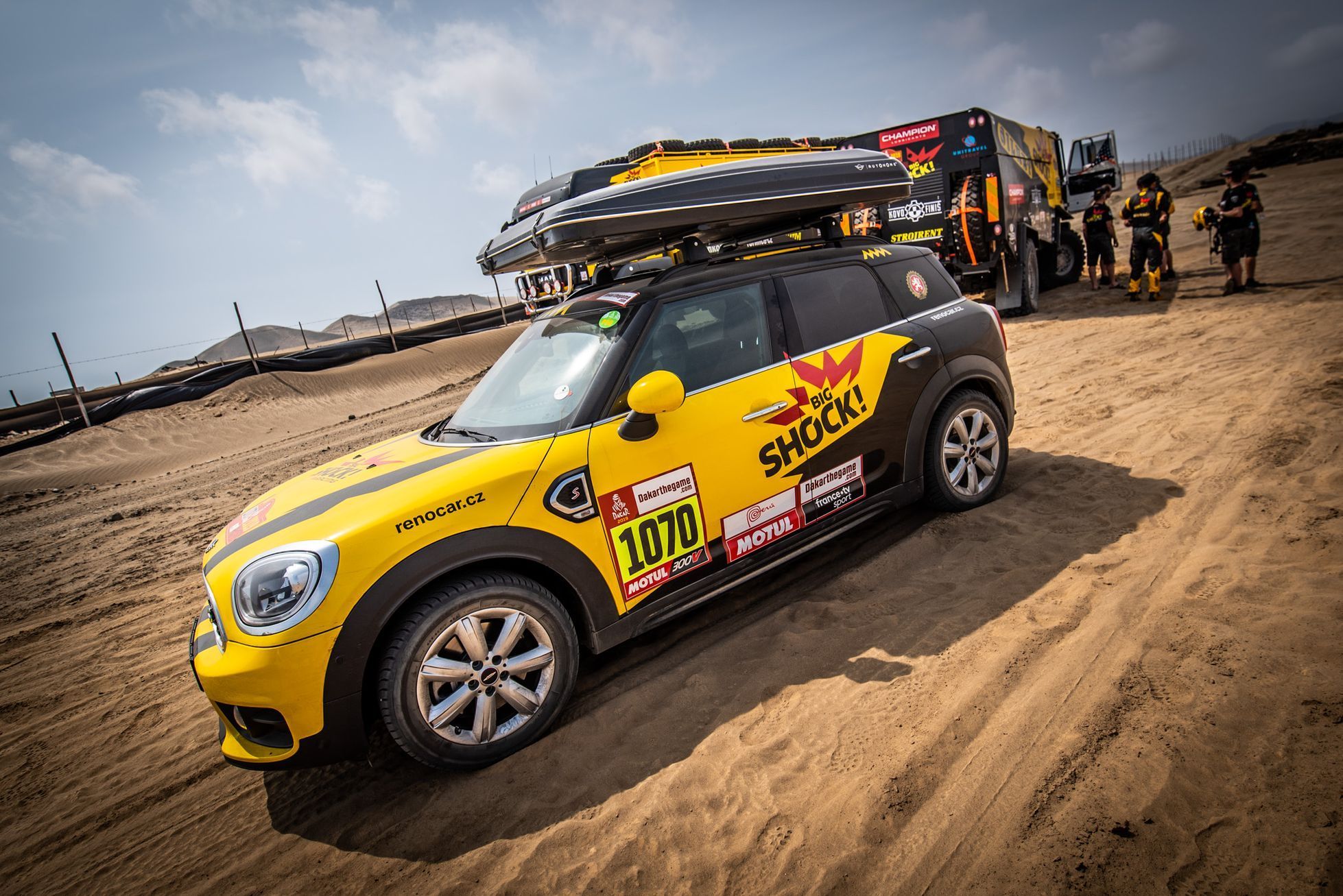 Rallye Dakar 2019: Martin Macík mladší - doprovod