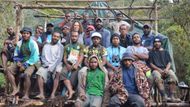 Vědci na Papui Nové Guineji