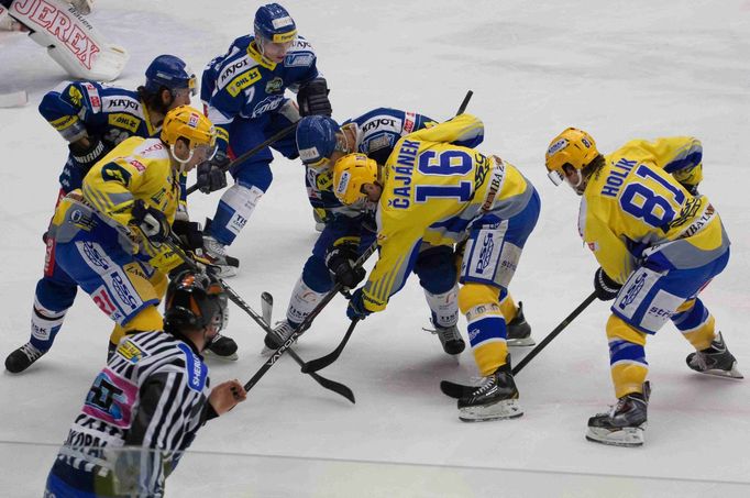 Zlín vs. Brno, utkání hokejové extraligy