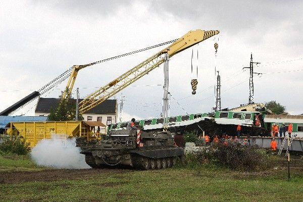 Úklid po neštěstí ve Studénce