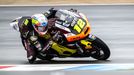 Filip Salač na motocyklu Moto2 v barvách ELF Marc VDS Racing Teamu během VC České republiky 2025