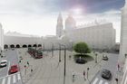 Jak bude vypadat Malostranské náměstí? Auta nahradí stromy, lavičky i kašna