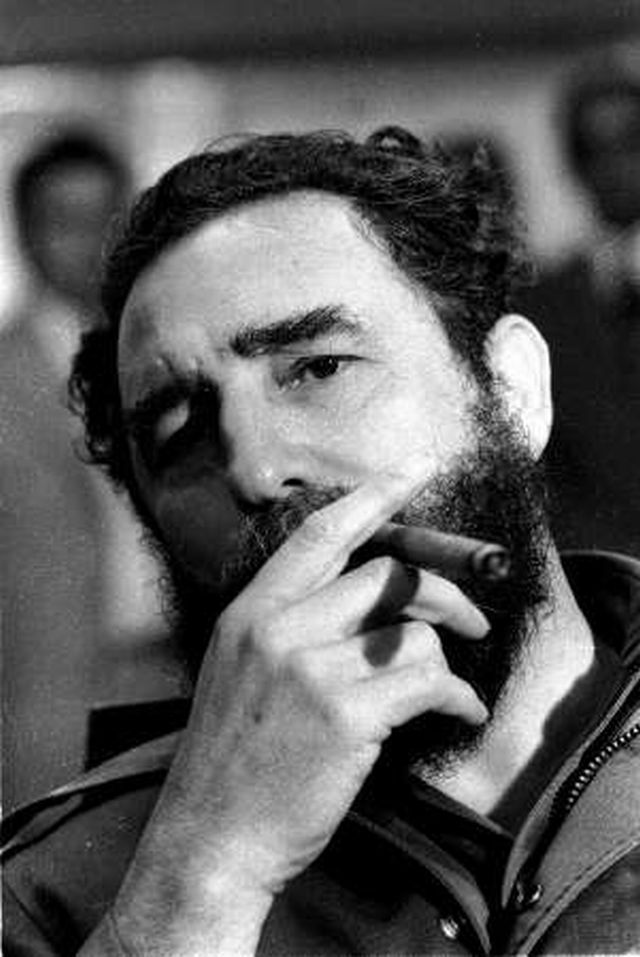 Fidel Castro mladý