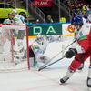 Michal Kempný dává gól v zápase Česko - Slovinsko na MS 2023