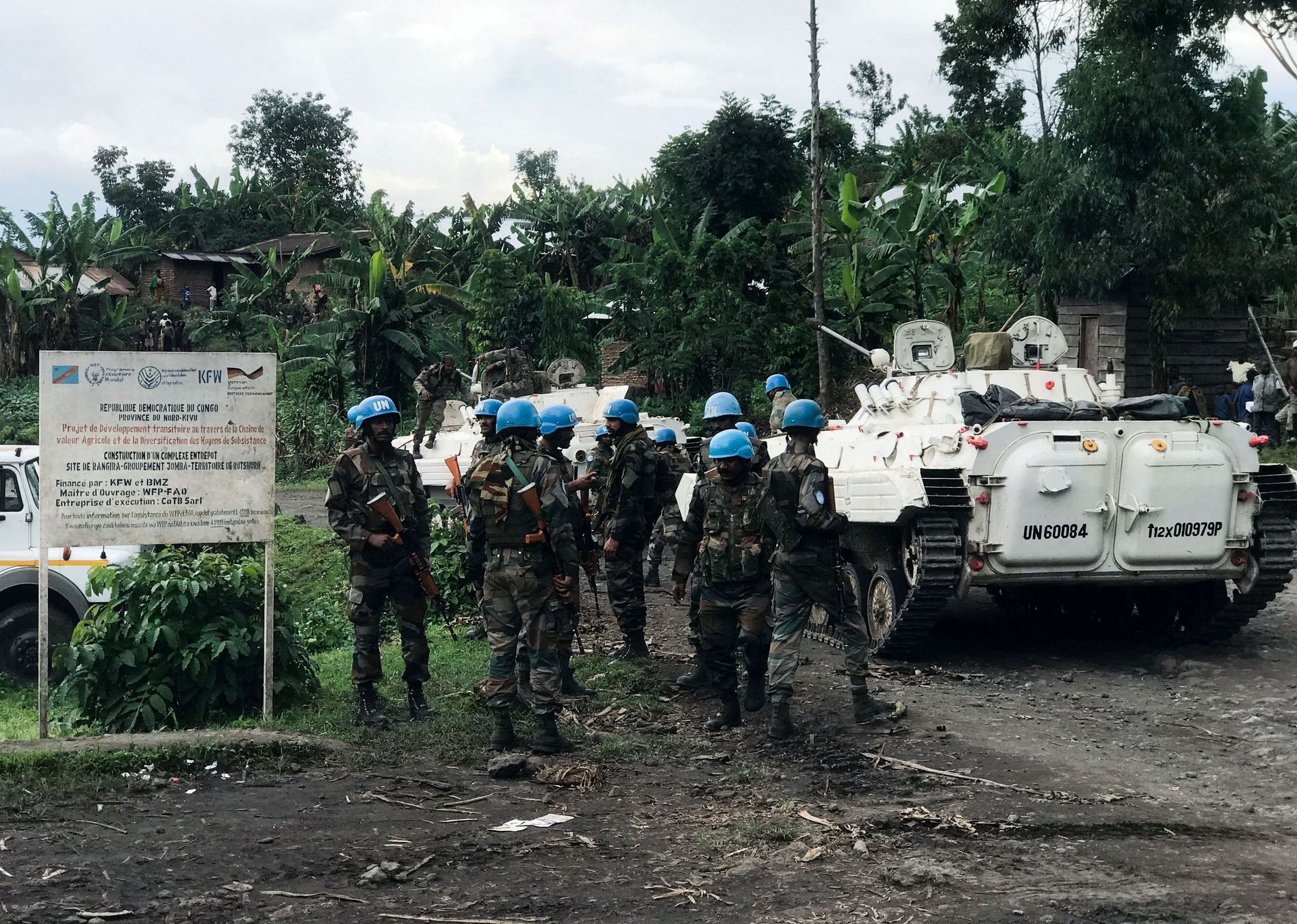 Vojáci OSN kongo