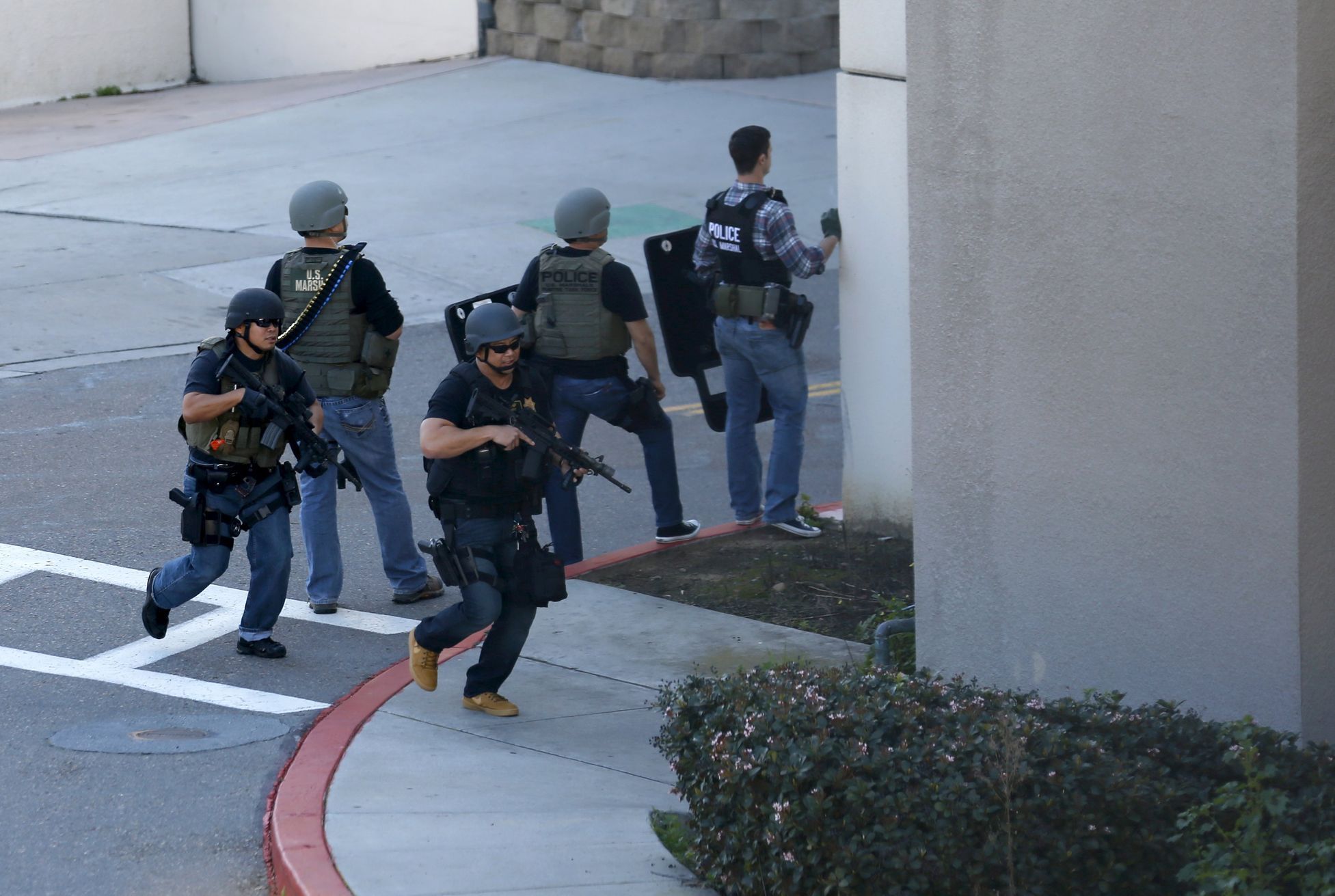 Zásah speciální jednotky v nemocnici v kalifornském San Diegu