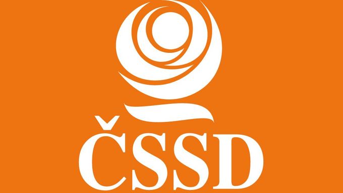 Logo strany ČSSD.