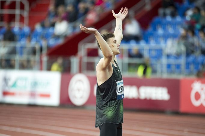 atletika, Zlatá tretra 2018, Danil Lysenko (výška)