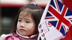 Protesty v Londýně proti olympiádě v Číně
