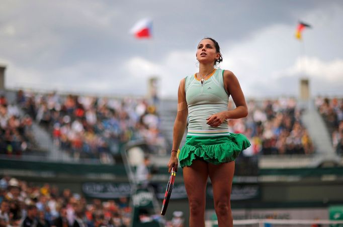 Amandine Hesseová na French Open 2014