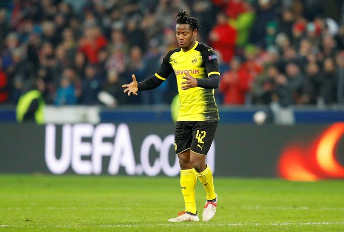 fotbal, německá liga 2017/2018, Borussia Dortmund, Michy Batshuayi