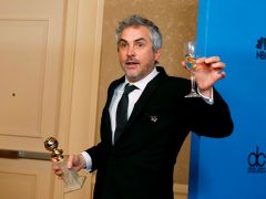 Alfonso Cuarón s cenou pro nejlepšího režiséra za Gravitaci.