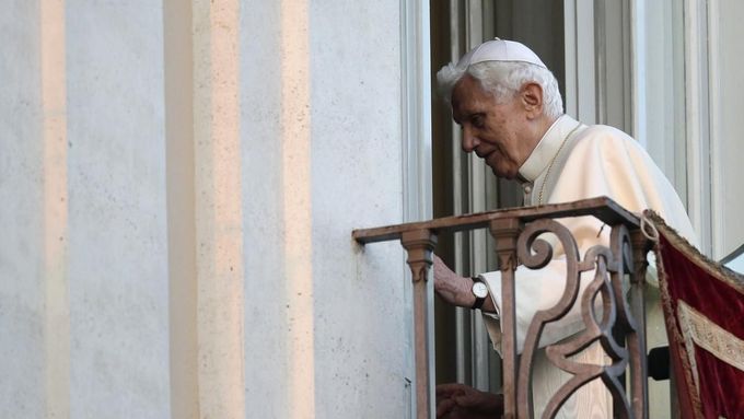 Joseph Ratzinger jako papež Benedikt XVI.