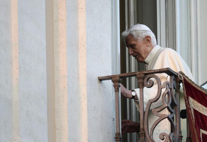 Joseph Ratzinger jako papež Benedikt XVI.