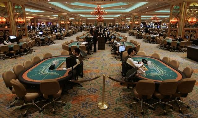 Největší kasino světa Venetian v Macau
