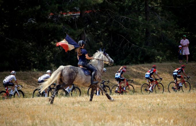 Fanoušci na Tour de France - 8. etapa