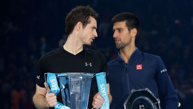 Andy Murray a Novak Djokovič.