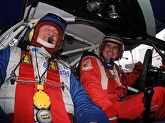 Miroslav Topolánek v roli navigátora: 