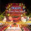 Oslavy příchodu roku 2018 v Pekingu