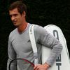 Andy Murray trénuje na Wimbledon 2013