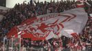 1. liga, Slavia-Č. Budějovice: fanoušci Slavie