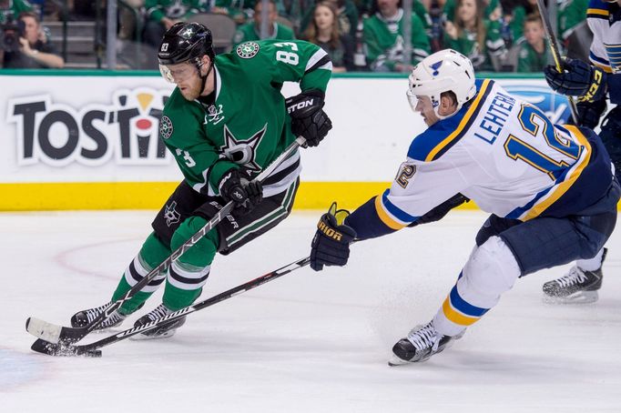 NHL, St. Louis-Dallas: Jori Lehterä (12) - Aleš Hemský (83)