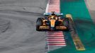 Testy F1 v Barceloně 2022: Lando Norris, McLaren