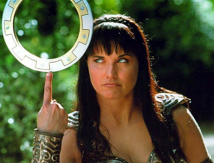 Lucy Lawlessová, Xena