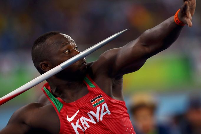 OH 2016, atletika - oštěp M:  Julius Yego (KEN)