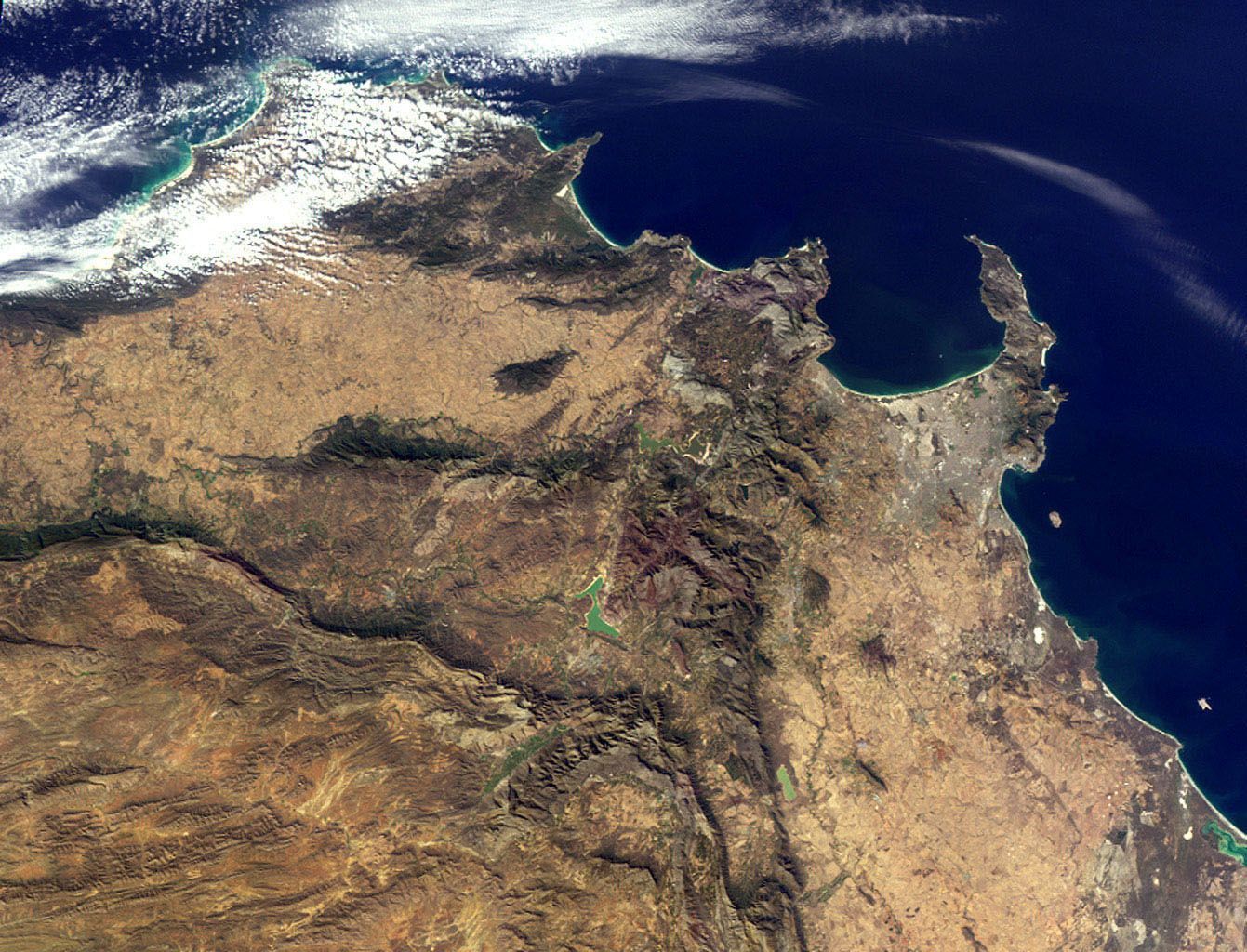 Fotogalerie / Jak vypadá Afrika z vesmíru objektivem NASA