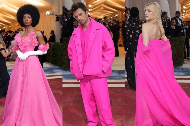 Růžové Met Gala