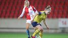 Liga mistryň, Slavia - Arsenal: Kim Littleová a Kateřina Svitková