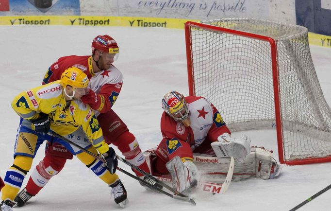 Zlín vs. Slavia, utkání hokejové extraligy