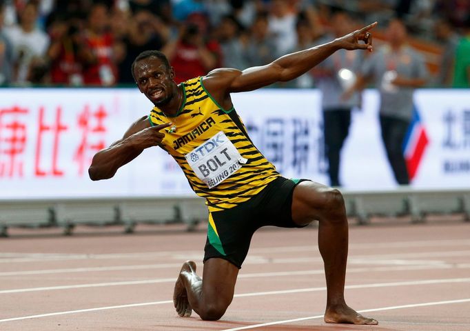 MS v atletice 2015, 200 m: Usain Bolt