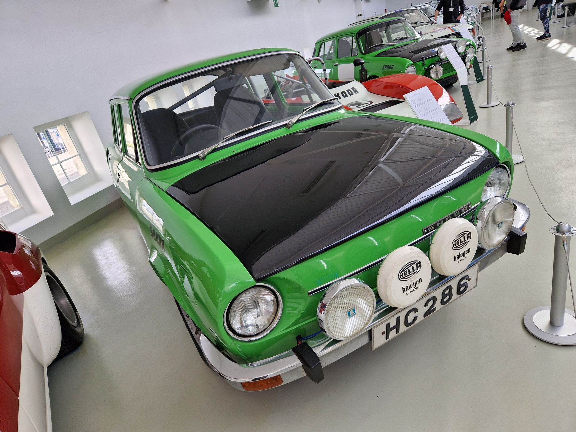 Škoda Muzeum výstava Popular a Rapid