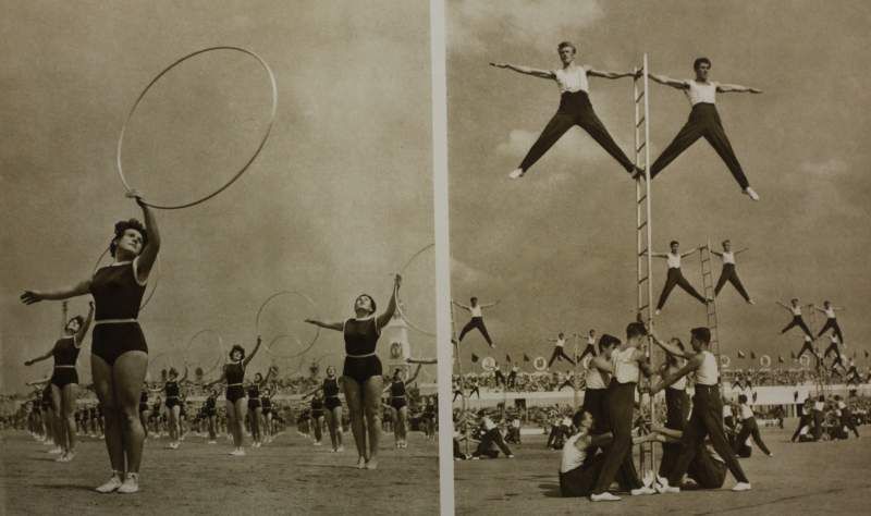 První spartakiáda 1955