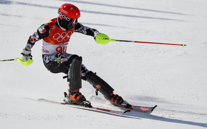 Slalom na ZOH 2018: Rodolfo Roberto Dickson Sommers