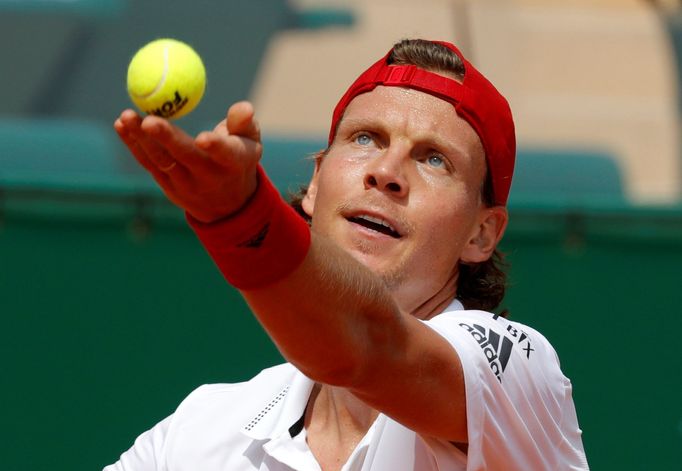 Tomáš Berdych na turnaji v Monte Carlu