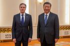 USA a Čína musí být partnery, nikoliv soupeři, řekl Si na setkání s Blinkenem