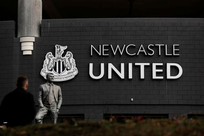 Stadion St James' Park, domov klubu Newcastle United