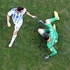MS 2014, Argentina-Belgie: Lionel Messi - Thibaut Courtois