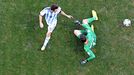 MS 2014, Argentina-Belgie: Lionel Messi - Thibaut Courtois