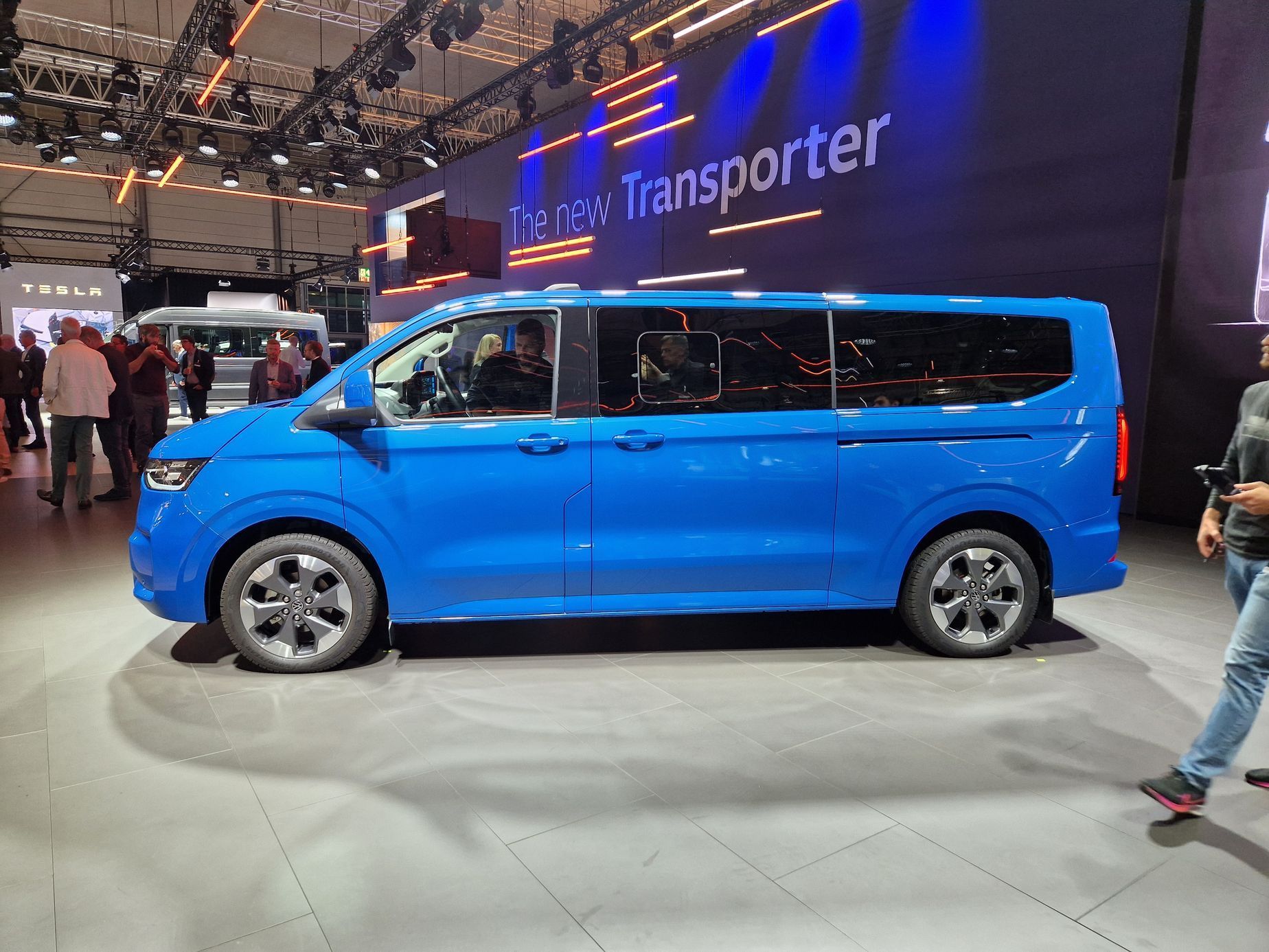 Volkswagen Transporter T7 živé fotky Hannover