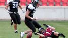 Americký fotbal, finále ČLAF: Prague Black Panthers - Příbram Bobcats