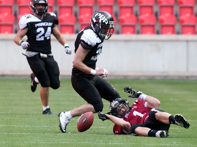 Americký fotbal, finále ČLAF: Prague Black Panthers - Příbram Bobcats